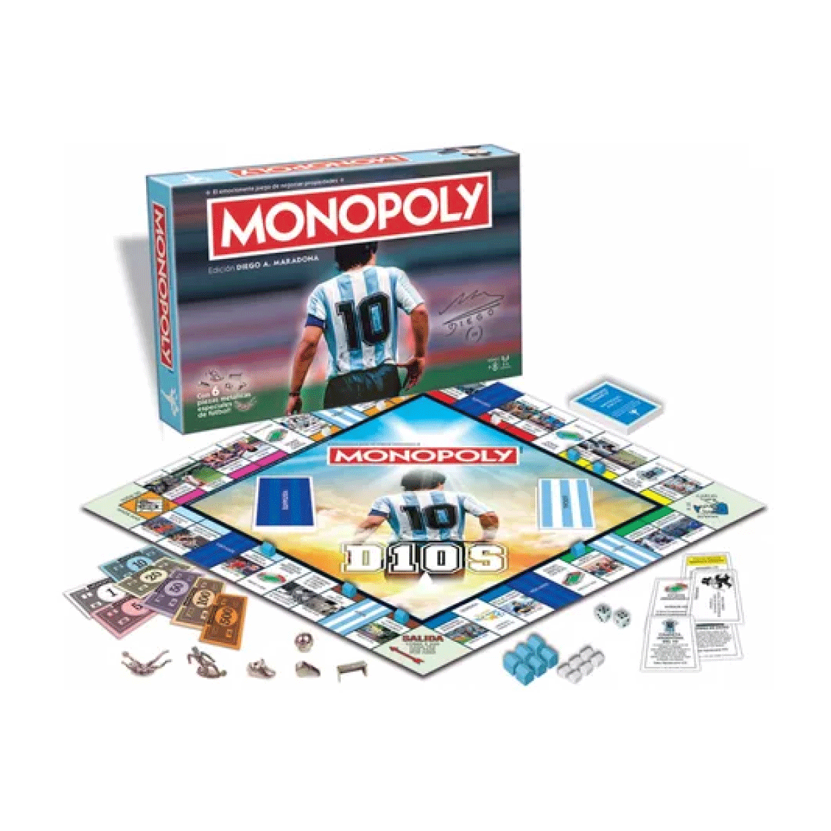 Juego De Mesa Monopoly Maradona