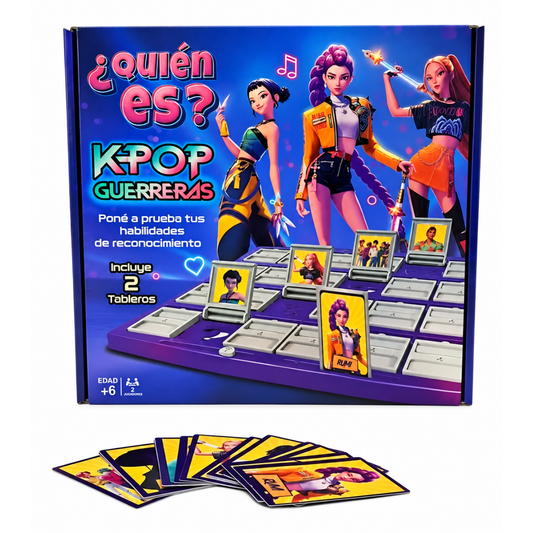 Juego de Mesa ¿Quién es? K-Pop Guerreras
