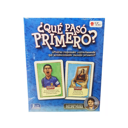 Juego de mesa ¿Qué Paso Primero?