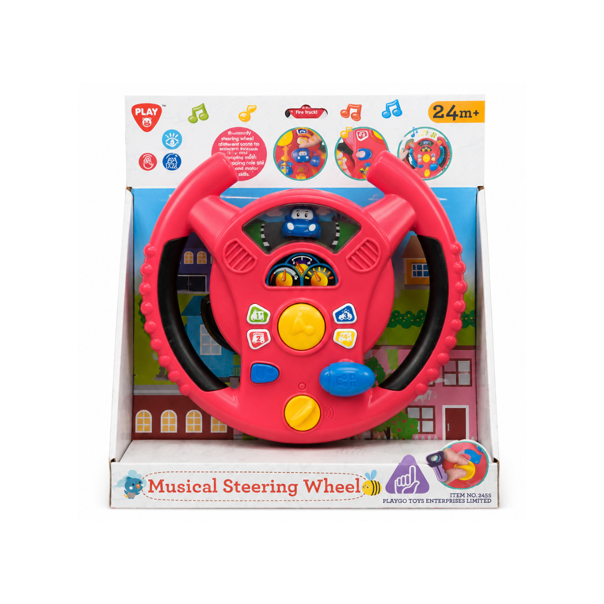 Volante Musical Interactivo Play Go