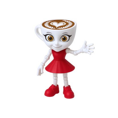 Muñeco 3D Ballerina Capuchina