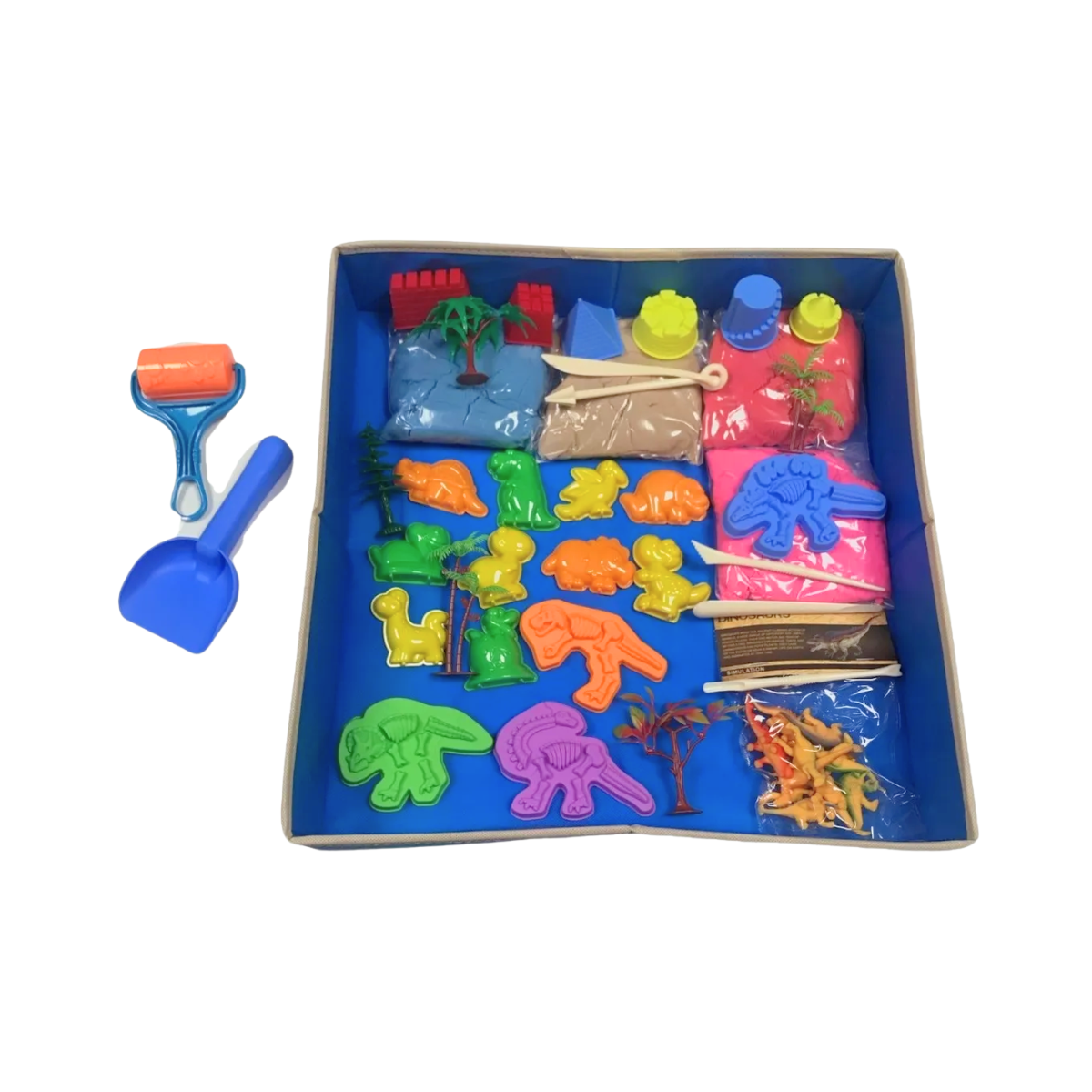 Motion Sand Masa Arena Mágica Set Dino World