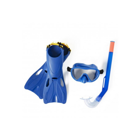 Kit de Buceo Clásico Infantil Aletas y Antiparra UV