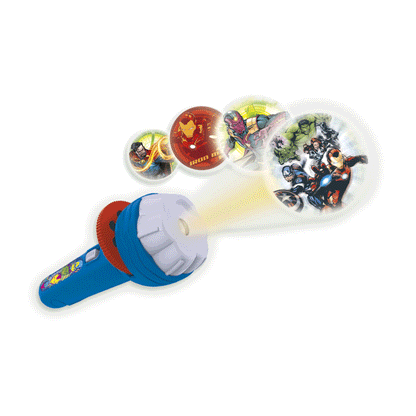 Linterna Micro Proyector Infantil Marvel Avengers