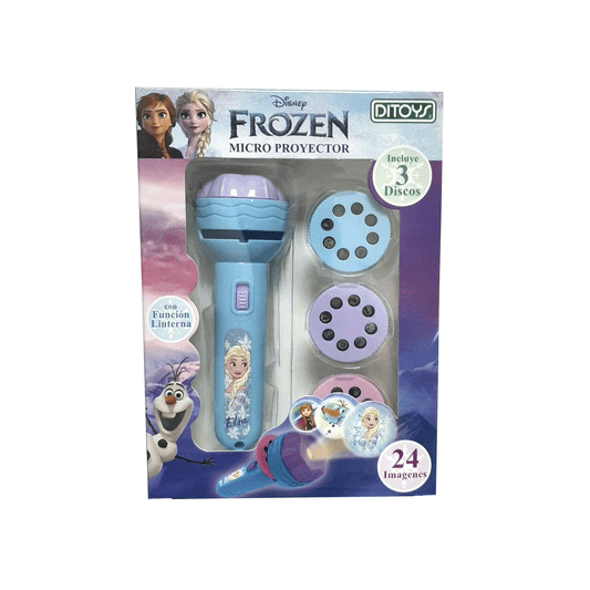 Linterna Micro Proyector Infantil Disney Frozen