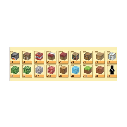 Bloques Magnéticos Para Armar 100 Piezas Estilo Minecraft Mini Park