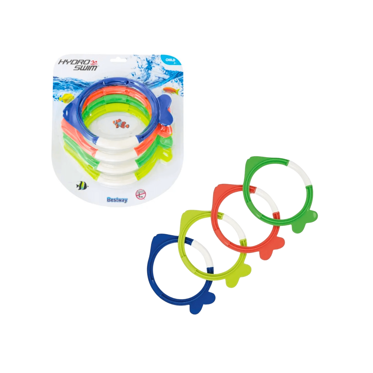 Set de Peces de Buceo Hydro Swim Bestway