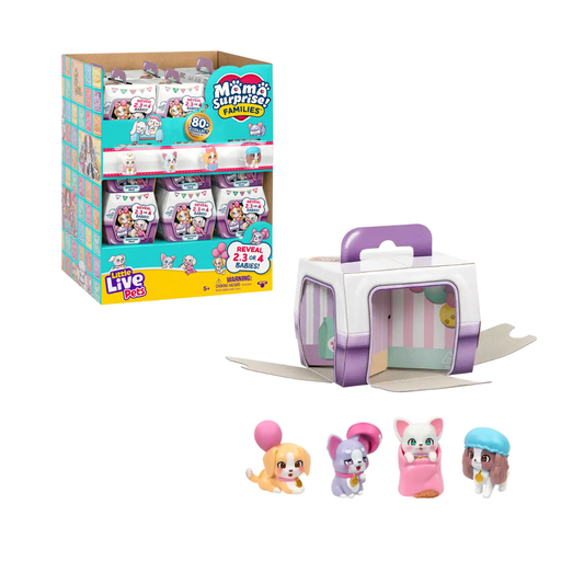 Little Live Pets Mama Surprise Families Adoption Pack - Revelación de Bebés