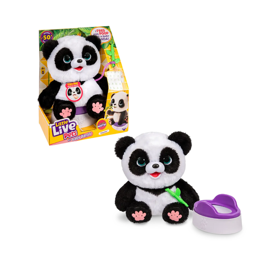 Little Live Pets Baby Panda - ChuChu la Panda Bebé Interactiva