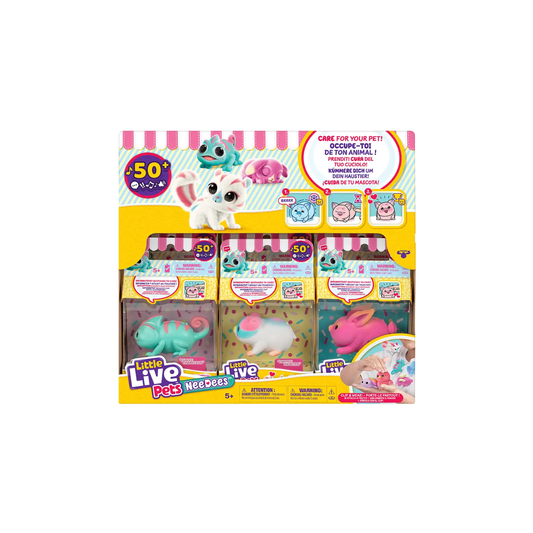 Little Live Pets NeeDees - Mascota Interactiva Portátil