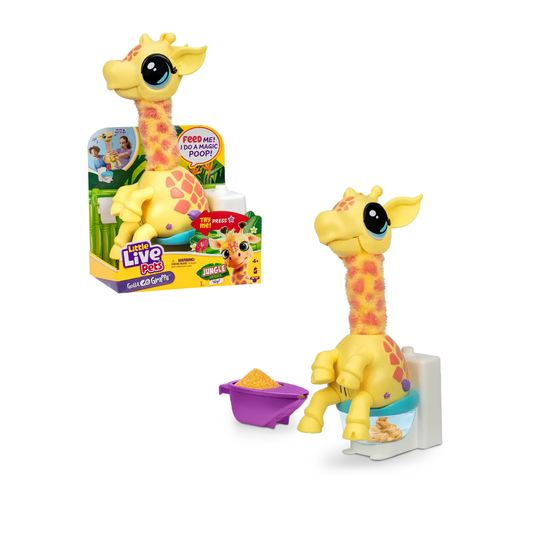 Little Live Pets Gotta Go Giraffe - Gilbert la Jirafa Interactiva