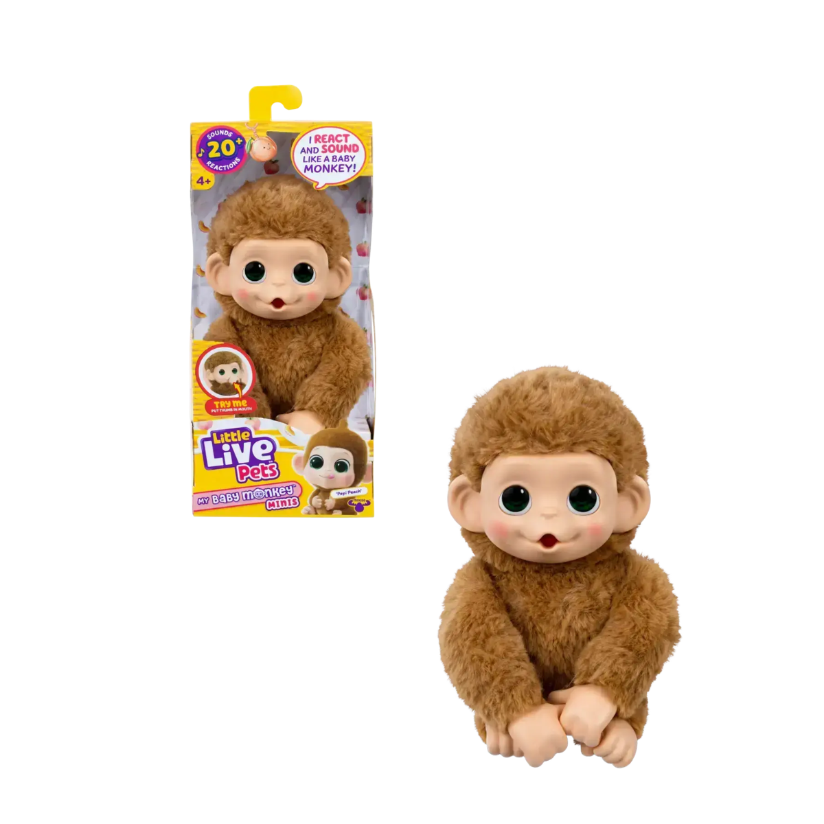 Little Live Pets My Baby Monkey Minis