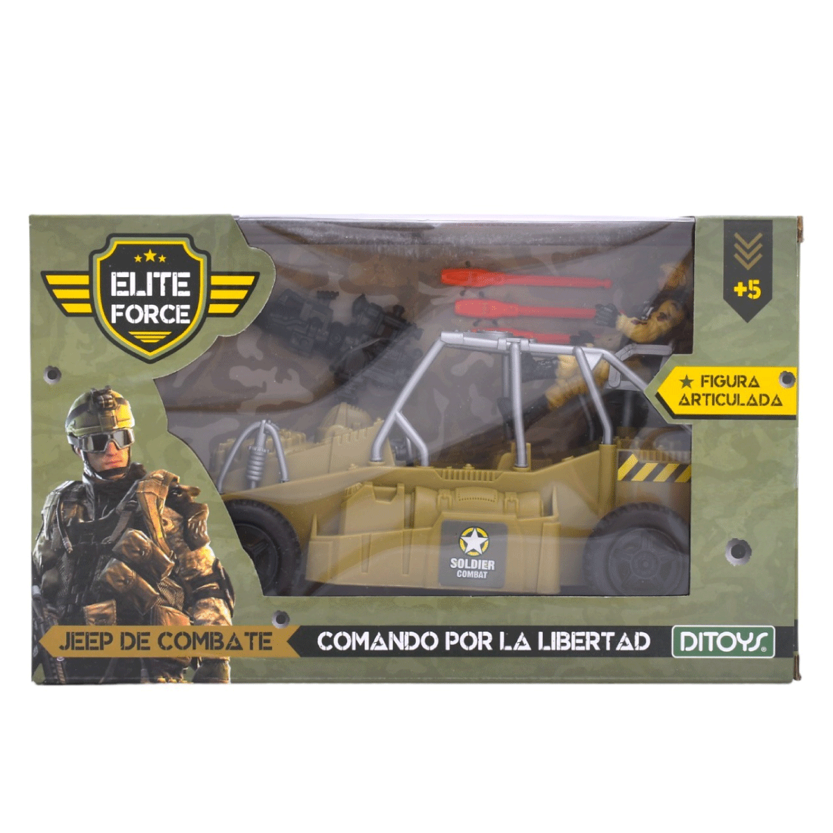 Jeep De Combate Elite Force Ditoys