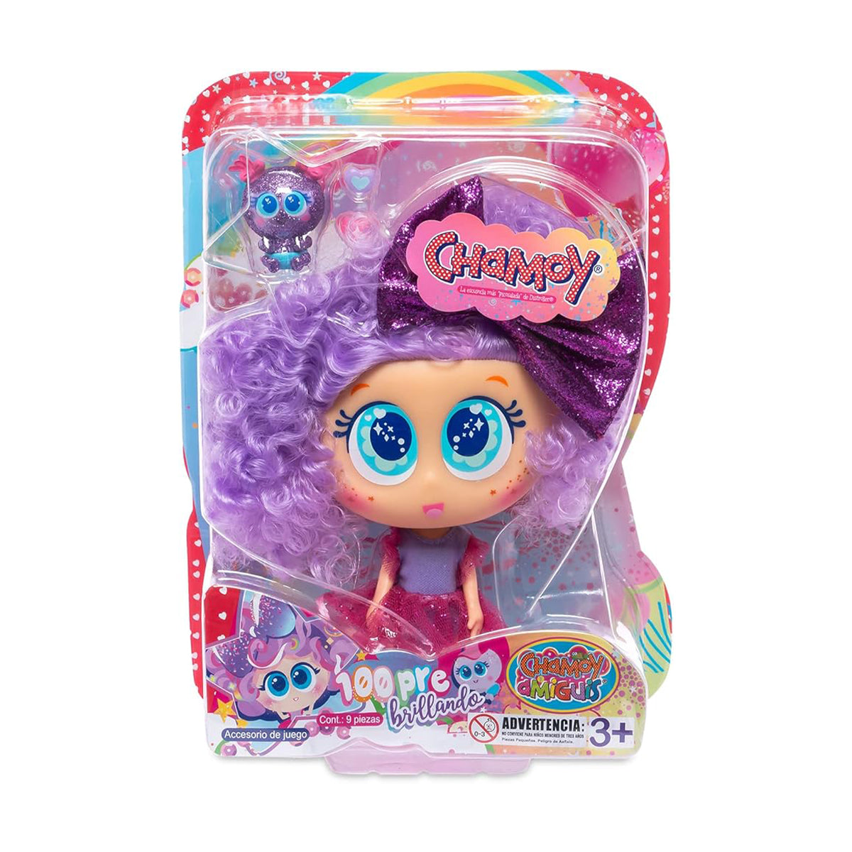 Muñeca Cham Chamoy Edicion Glitter Distroller