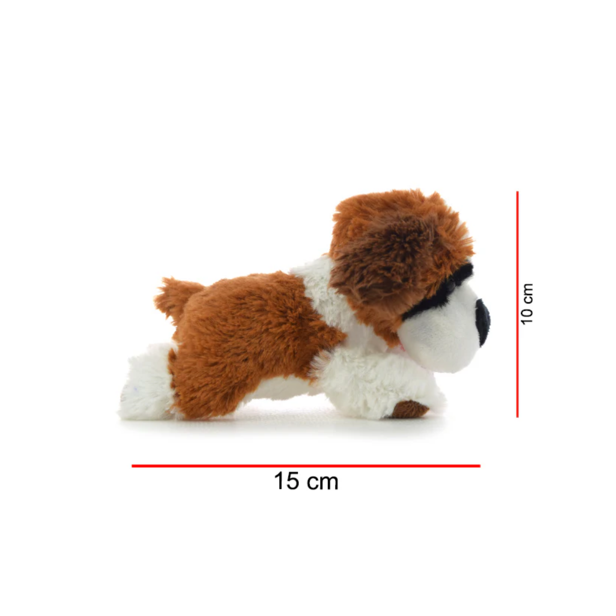 Peluche San Bernardo con Imán para Hombro 15 cm