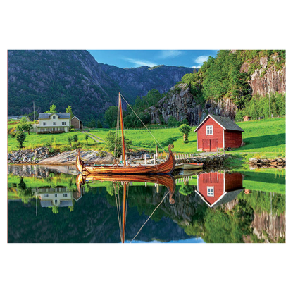 Puzzle Barco Vikingo 1500 Piezas Educa