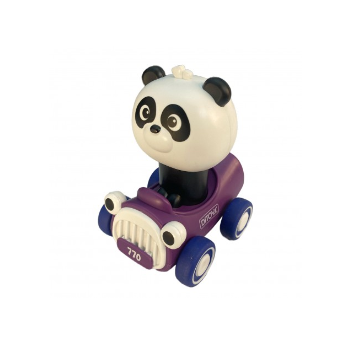 Press Panda Car Ditoys - Auto de Juguete a Fricción