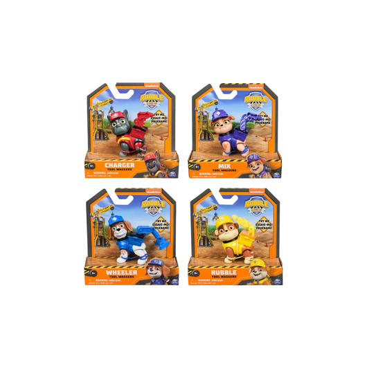 Rubble & Crew Figura Mini Tool Wagger Wheeler (28516) - Paw Patrol Spin-off