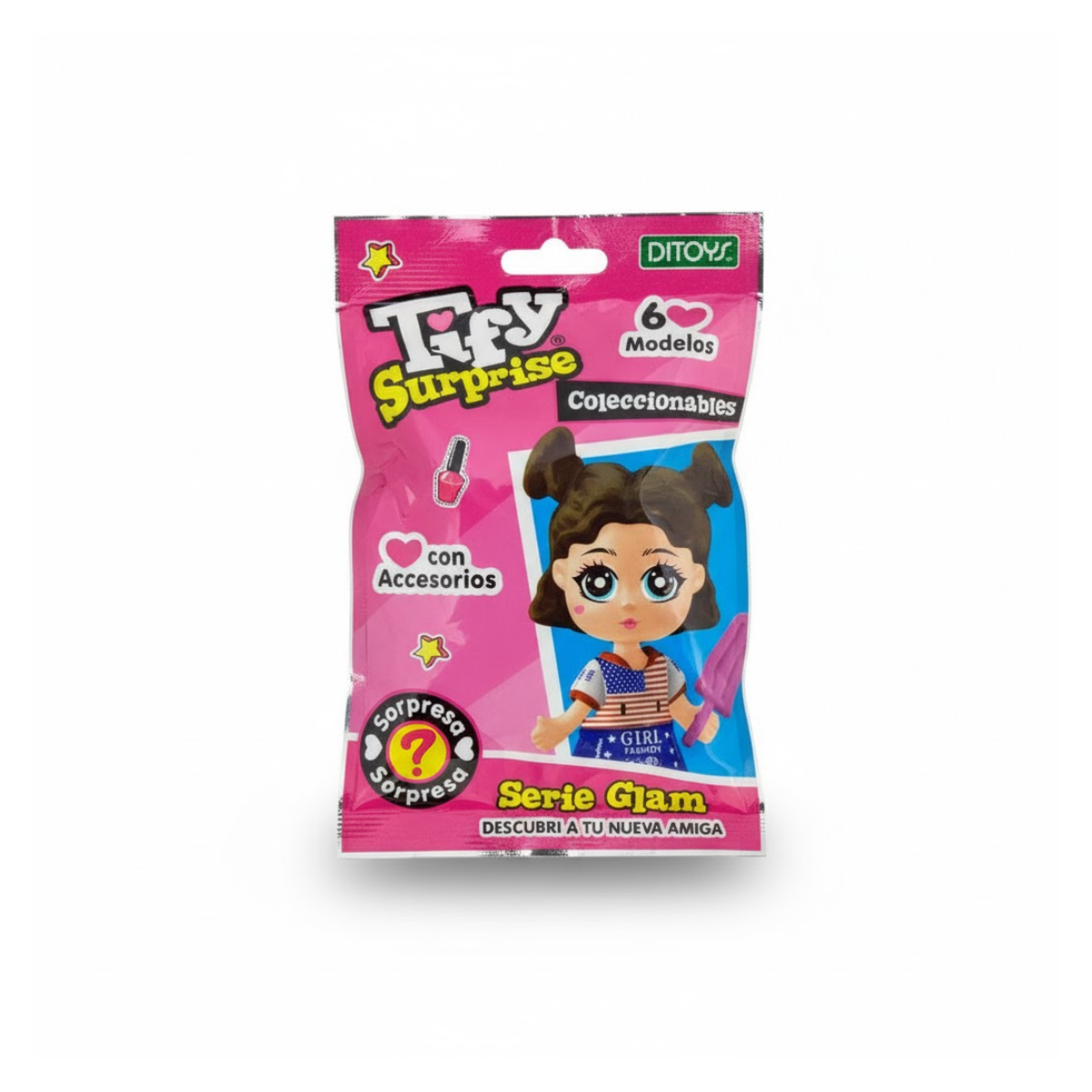 Tify Surprise 2855 - Figura Coleccionable Serie Glam con Accesorios