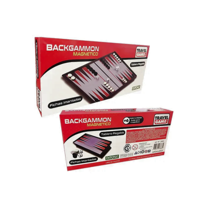 Backgammon Magnético Ditoys 2025 - Travel Game