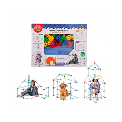 Creative Builder 89 Piezas Ditoys - Set de Construcción