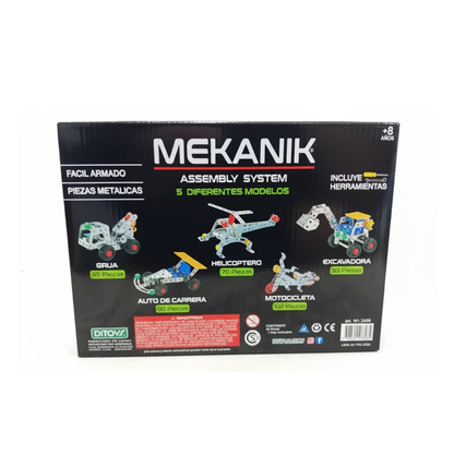 Mekanik Etiqueta Verde Ditoys - Set Pequeño Ingeniero (5 Modelos a Elección)