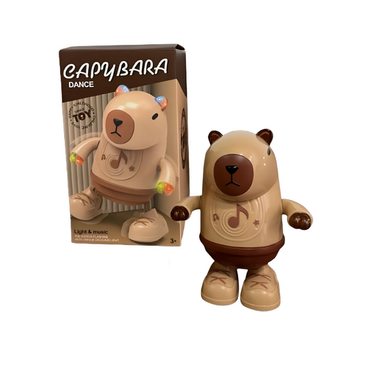 Muñeco Capybara Bailarín Con Luz Y Sonido