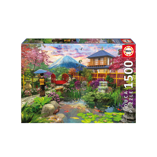 Puzzle Jardín Japonés Japanese Garden 1500 Piezas Educa