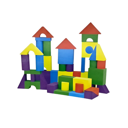 Soft Building Blocks Ditoys – Bloques Blandos Goma Eva 34 Piezas