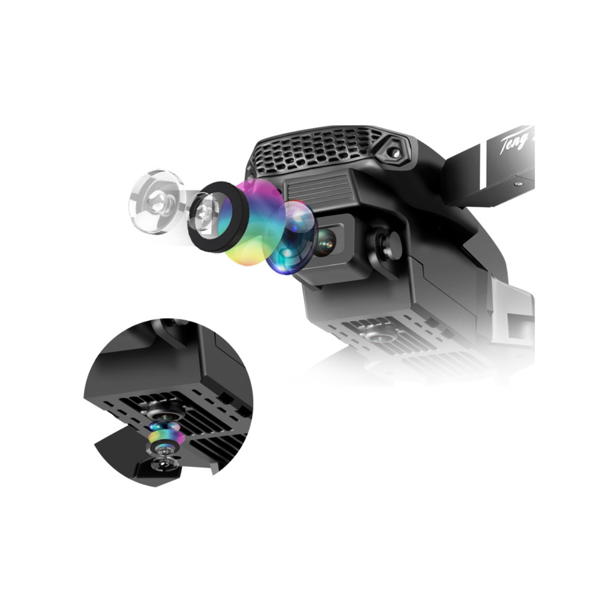 Mini Drone Con Cámara E88 Pro