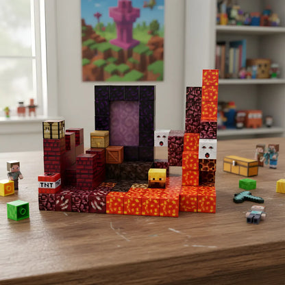 Set de Cubos Magnéticos Inframundo T110 132 Piezas