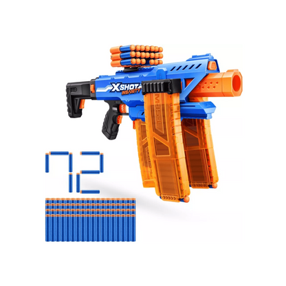 Pistola Lanzador X-Shot Insanity Motorized Clip Blaster