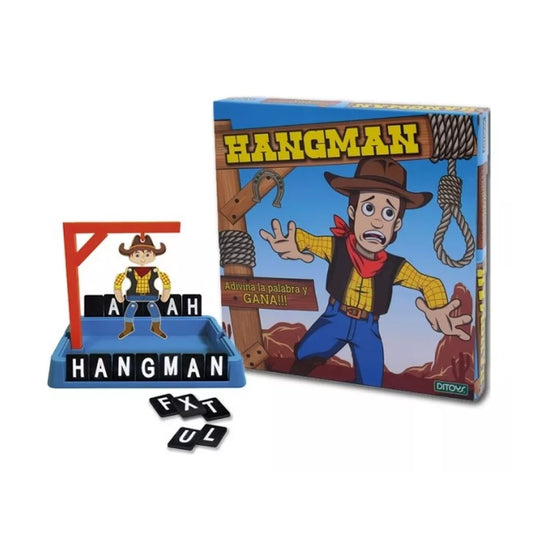 Juego De Mesa Hangman Adivina La Palabra  Ditoys