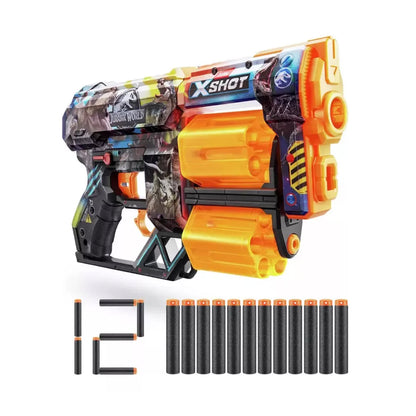 Pistola Juguete X-shot Dread Skins Series Jurassic World