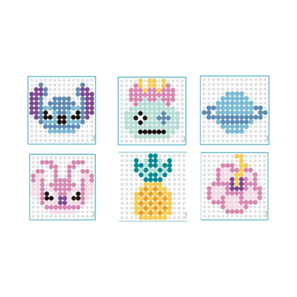 Set Stitch Pixel WOW Crea Figuras y Llaveros