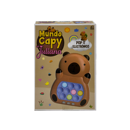 Pop It Electrónico Mundo Capy By Juliana