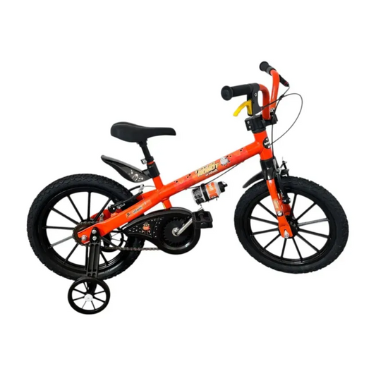 Bicicleta Naranja Rodado 16 Infanti
