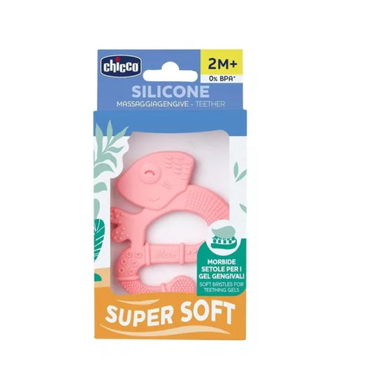 Mordillo Super Soft Iguana Rosa Chicco 2m+
