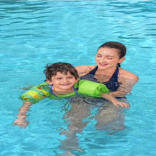 Chaleco Salvavidas De Tela Infantil Con Bracitos Bestway