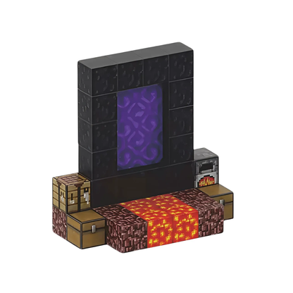 Cubos Magneticos Minecraft Portal al Nether 32 Piezas T043