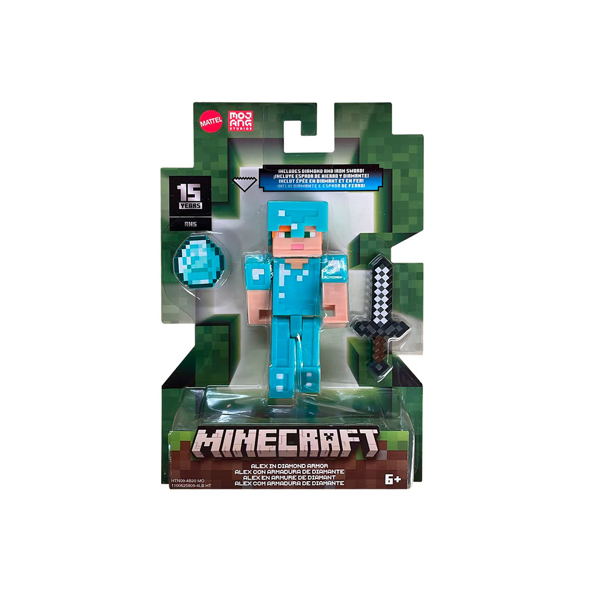 Figura Minecraft Con Accesorios Surtidas
