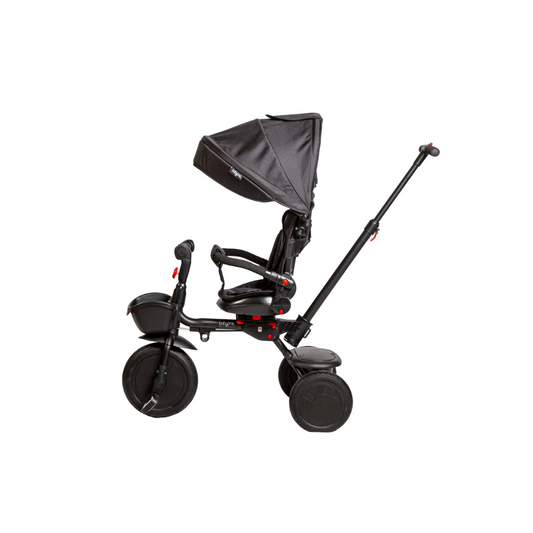 Triciclo Con Capota 360° Plegable Negro