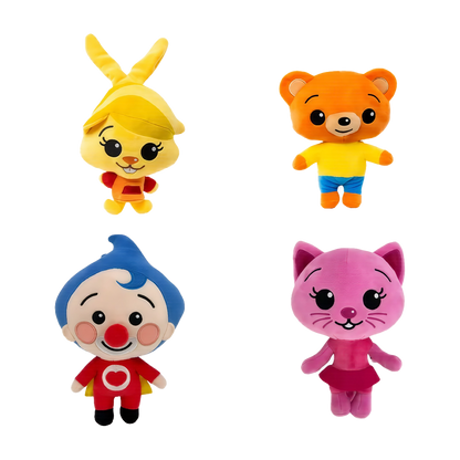 Peluche Plim Plim y Amigos Con Sonido Coleccionable de 20cm