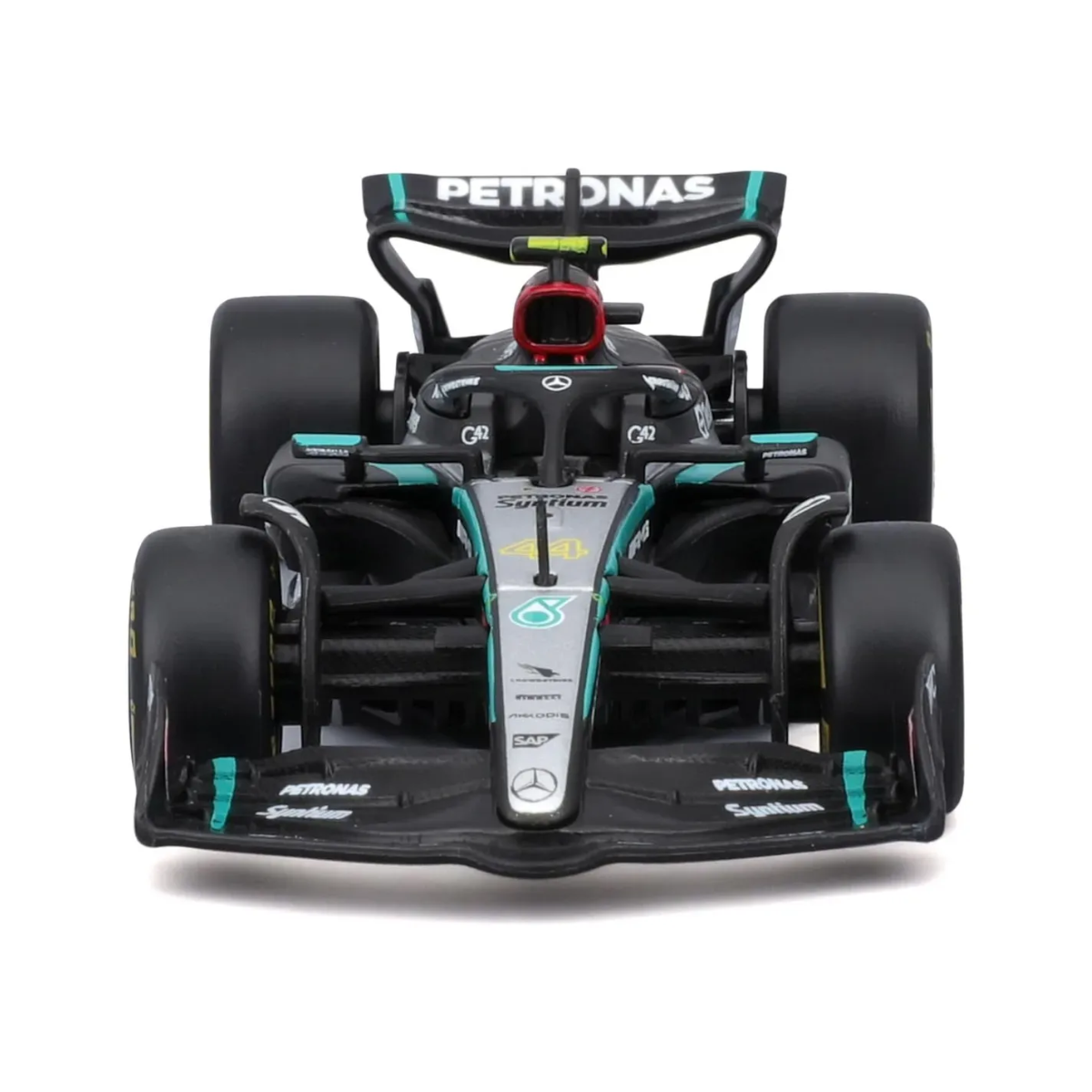 Mercedes AMG Petronas F1 Burago Escala 1:43. Hamilton , Russel