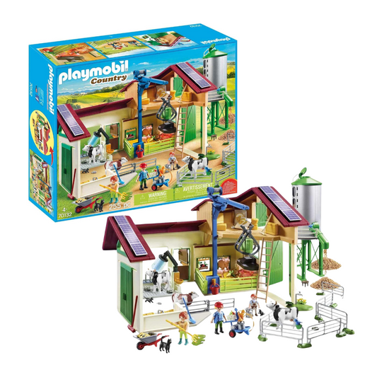 Juego De Construcción Granja Country Playmobil