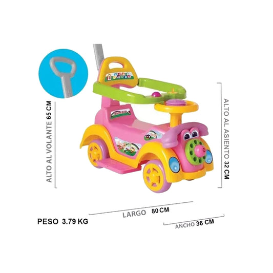 Andarín Ring Car 2 En 1 C/barral