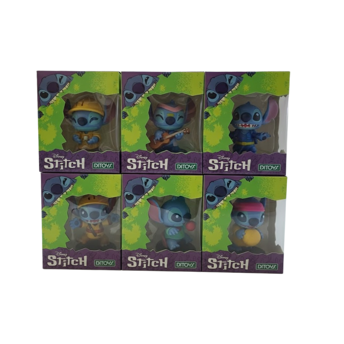 Figuras Stitch 6 Modelos