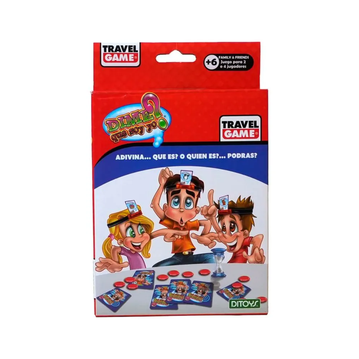 Juego de Mesa Dime Que Soy Yo? Travel Game