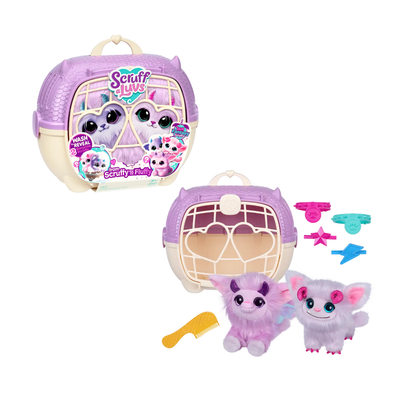 Scruff-a-Luvs Monster Rescue - Rescate de Gemelos Sorpresa