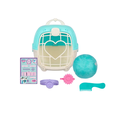 Scruff-a-Luvs 326 Celeste - Mascota de Peluche Sorpresa (Cachorro/Conejito/Gatito)